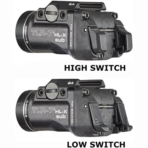 Streamlight 69506 TLR-7 HL-X sub USB 1000-Lumen Rechargeable Rail-Mounted Weapon Light Designed Exclusively for Springfield Armory Hellcat, Includes Mounting Kit with Keys, Black