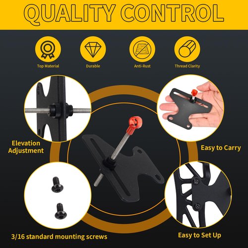 SPG Recurve Bow Sight for Beginner - Archery Recurve Simple Single Pin Bow Sight for Youth Adult Traditional Recurve Bows Aiming Practice