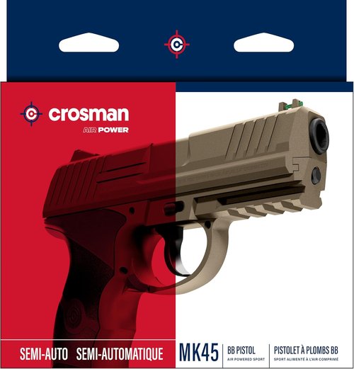 Crosman MK45 CO2 Powered Semi Auto Dual-Tone BB Air Pistol
