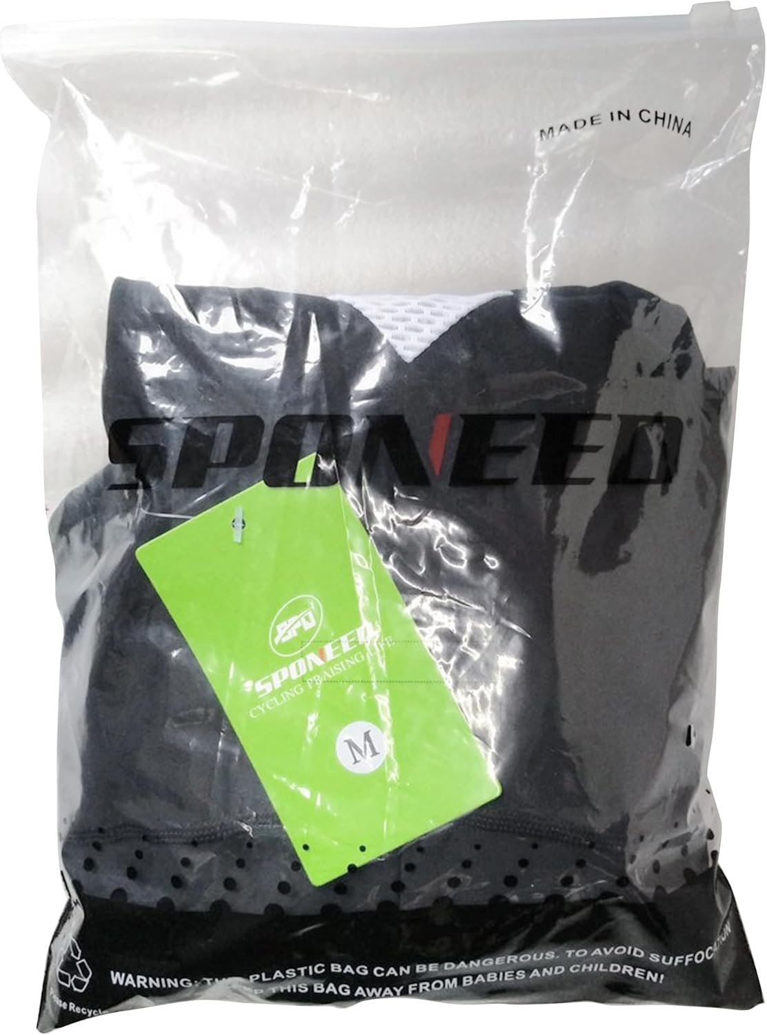sponeed Cycling Bib Shorts Men Biker Bibs for Men Padded Breathable Racing Shorts UPF 50+