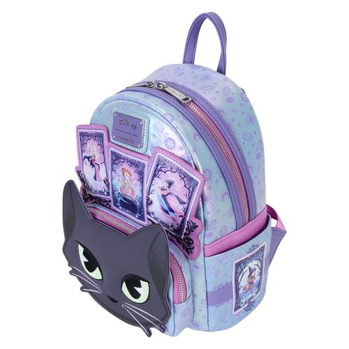 Loungefly Hocus Pocus Tarot Card Binx Iridescent Mini Backpack