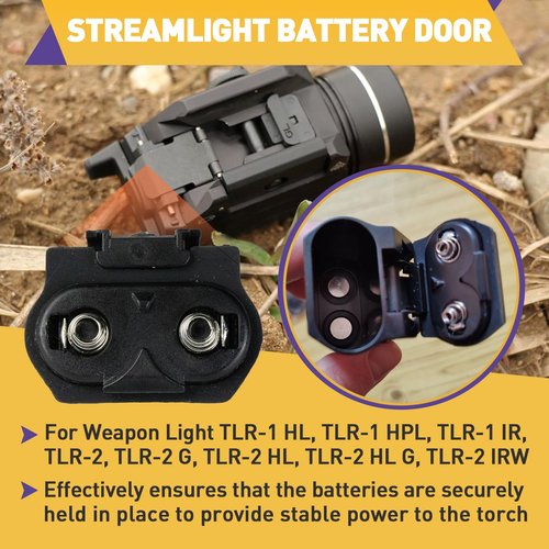 Nvguoes TLR1 Flashlight Parts 691136 Pressure Switch Compatible with Streamlight Battery Door TLR1 and TLR2 Tactical Flashlights