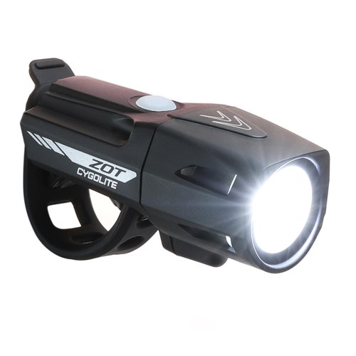 Cygolite Zot 600 Lumen Bicycle Light – 8 Light Modes – Use Day and Night – Compact, Durable, IP67 Waterproof– Secure Hard Mount– USB Rechargeable – for Road and Commuter Bicycles