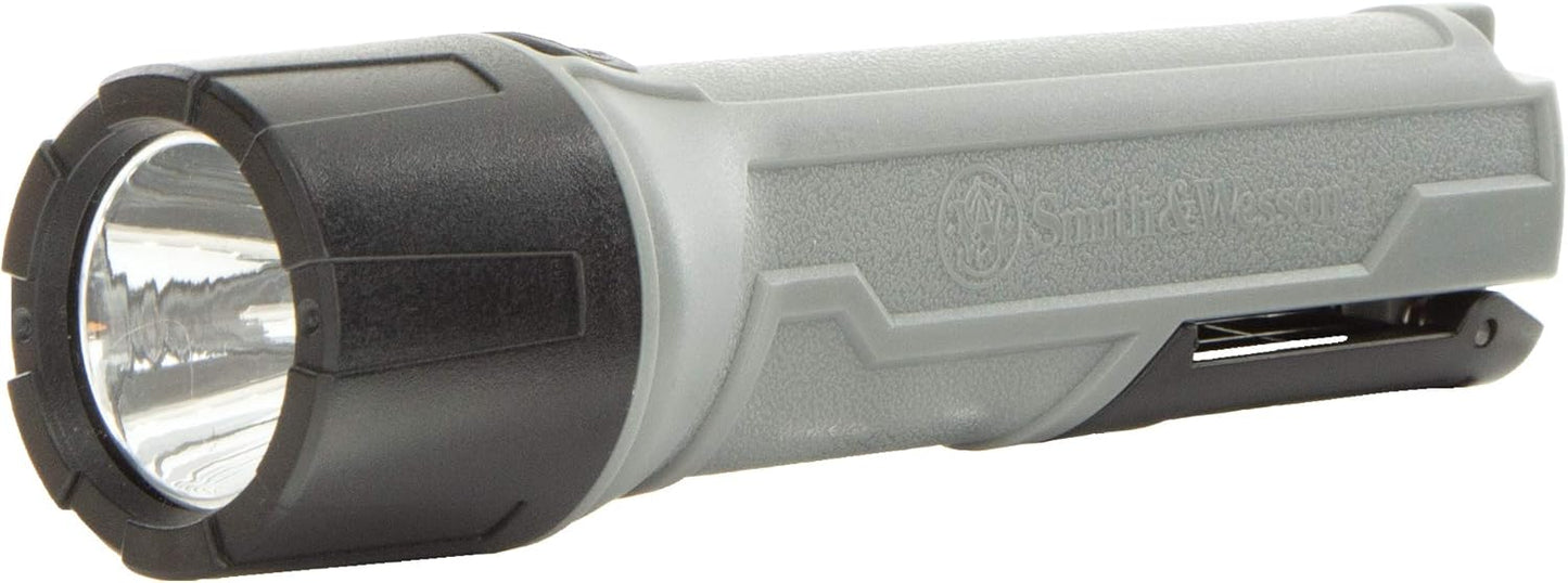 Smith & Wesson Night Guard Pro Series Flashlights with 3 Modes, Spring Clip, Waterproof Construction and Memory Retention for Survival, Hunting and Outdoor