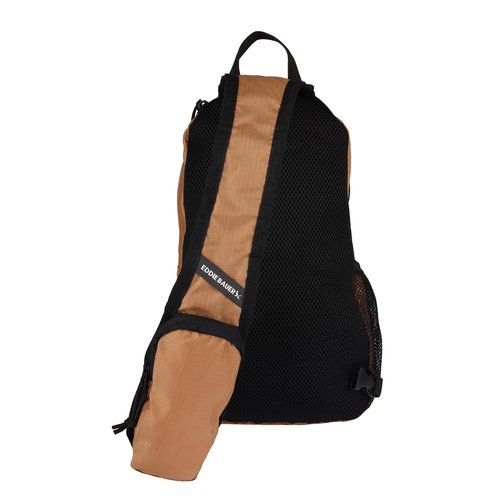 Eddie Bauer Stowaway Packable Sling Bag | Foldable | Travel | Outdoor | Lightweight | Compact | Everyday Carry | Ripstop Nylon | 10L - Tobacco