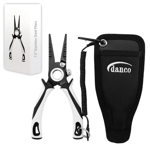danco 7.5" PRO SERIES PLIERS 304 forged stainless steel (White)