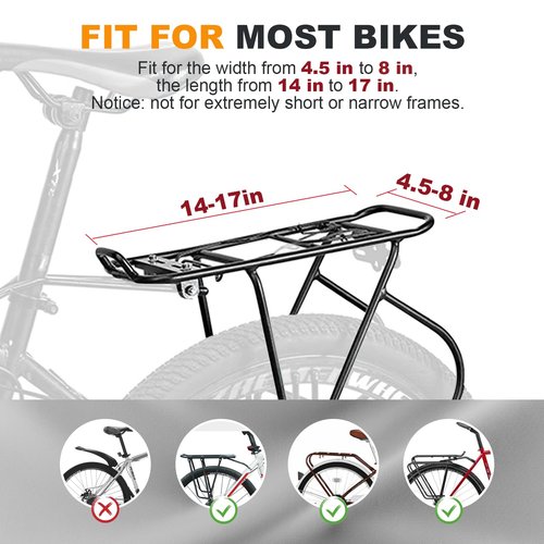 NDakter Bike Bags for Bicycle Rear Rack - 10L Waterproof 3 IN 1 Ebikes Trunk Bag with Water Bottle Holder, Reflective Electric Bike Saddle Panniers with Shoulder Strap for Commuter Travel Outdoor