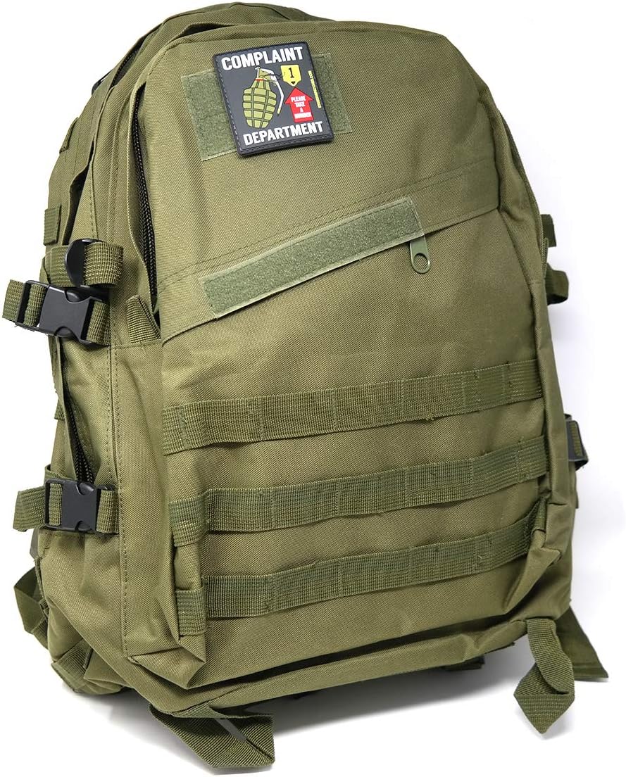 Pull Pin for Service | Complaint Department | PVC Tactical Patch | Funny Morale Patch