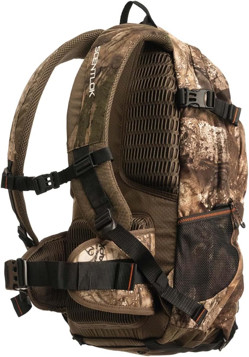 ScentLok Rogue Backpack - Hunting Pack for Camo Gear and Equipment (Realtree Edge)