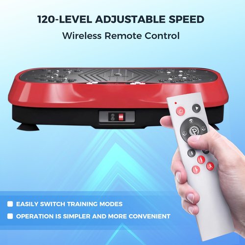 WANKO Vibration Plate Exercise Machine - Shake Plate Vibration Platform with 2 Pull Ropes - Lymphatic Drainage Machine for Shaping, Wellness, Recovery, and Weight Loss for Men and Women (Silver)