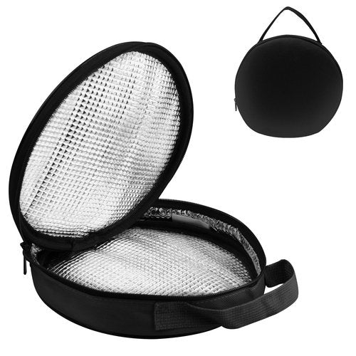 HGRTYXS Insulated Bag for Neck Cooling Tube,Cooler Bag for Neck Ice Ring,Cooler Bags Insulated Extend The Time to Keep Cool in the Heat (7.8 * 7.8 * 1.58 inch) ﻿