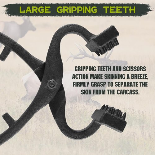 Highwild Game Skinning Claw Hide Puller Skinning Tool - Deer Skinner, Butcher Hide Puller