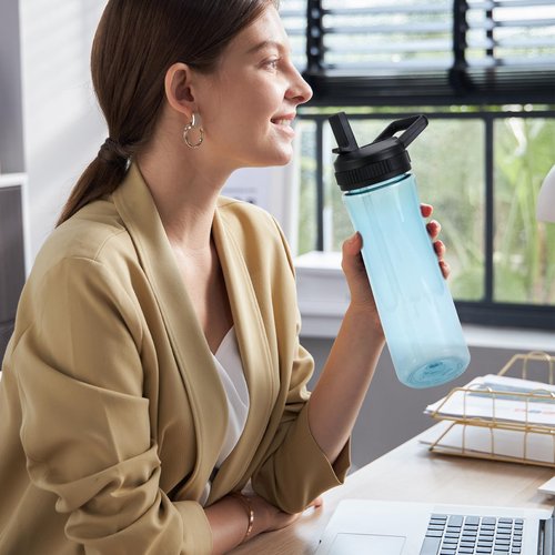 Straw Lid Compatible With Contigo 24 OZ 32 OZ, Replacement Lid Compatible With Contigo Water Bottle, Used In Ashland And Jackson And Cortland Series And 2.0 Series