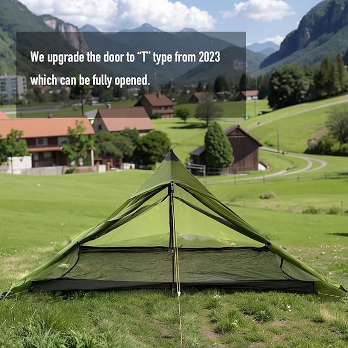 3F UL Gear Lanshan PRO Lanshan Ultralight Tent 4 Season Backpacking Tent for 2 Person, Waterproof Professional Tents for Camping, Trekking, Kayaking, Climbing, Hiking