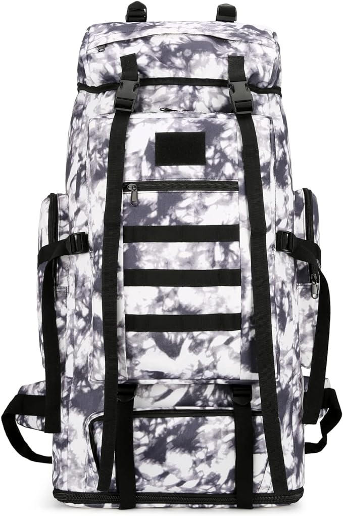 Hiking Backpack for Men 70L/100L Camping Backpack Military Rucksack Molle 3 Days Assault Pack for Climbing
