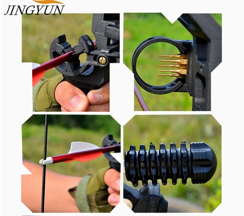 Knixxo Archery 51" Takedown Recurve Bow and Arrows Set for Adults,Right Hand Practice Kit with 6pcs Real Feather Carbon Arrows for Beginner 40lb,Black