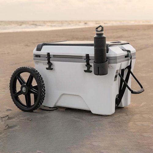 Cooler Wheel Kit for Yeti/RTIC/Igloo Cooler Carts - Universal Heavy Duty Wheel Kit