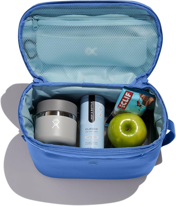 Hydro Flask Lunch Bag - Insulated Reusable Zipper Travel Lunchbox Lunchbag Food Container - Non-Toxic & BPA-Free