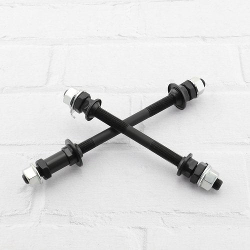 LT Easiyl 4pcs Bike Solid Axles Bicycle Front Rear Wheel Axle Bike Wheel Hub Axle Bike Repair Tool Accessories for Road Bikes Mountain Bikes