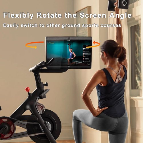 NICEDACK Screen Swivel Mount for Peloton Bike, Pivot for Peloton Bikes, 360° Movement Screen Swivel Compatible with Peloton, Swivel Screen Attachment for Peloton, Adjuster for Peloton Screen Rotating