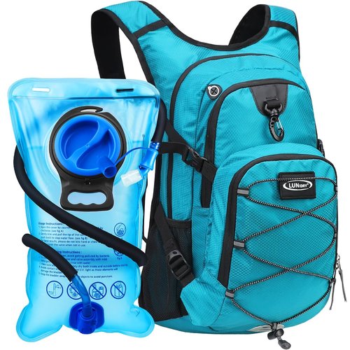 Hydration Backpack with 3L Water Bladder, Insulated Running Hydration Pack Hydropack, Lightweight Water Backpack for Hiking Cycling Camping Biking for Men Women