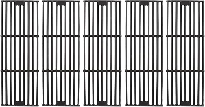 Hisencn Grill Cooking Grates for Char Griller 2137 3724 2121 2123 2222 2828 4208 5252 9020 Charcoal Grill, for King Griller 3008 5252, 19.75'' Cooking Grid Replacement Part for Chargriller, 5 Pack
