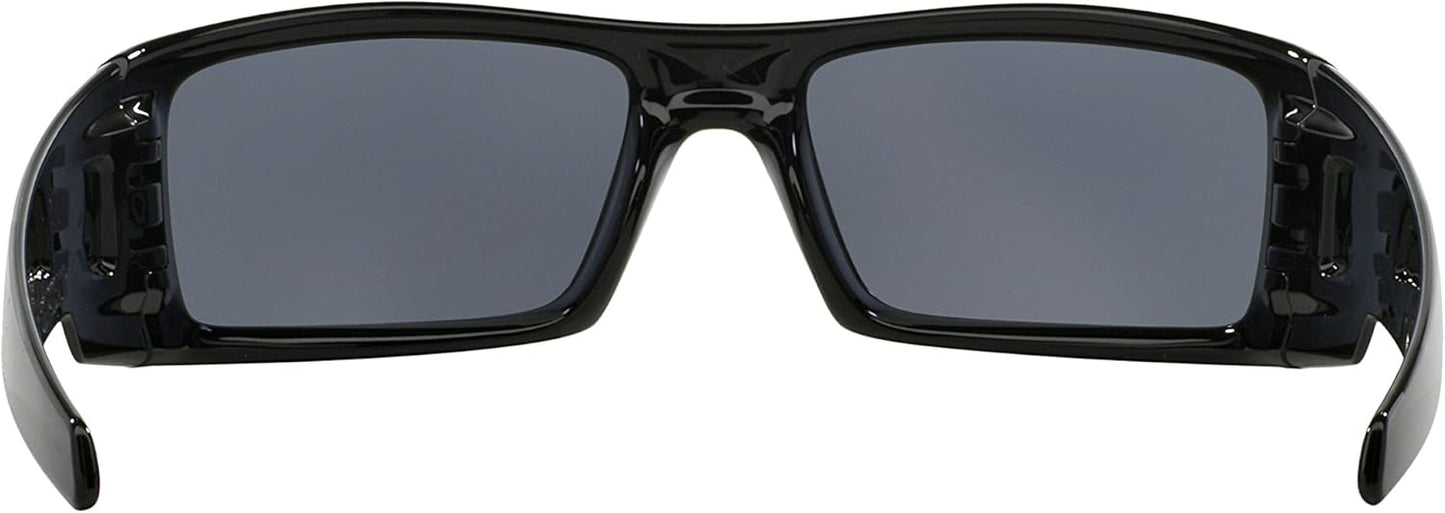 Oakley Gascan Sunglasses Polished Black with Grey Lens 60mm 03-471