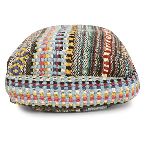 LONGING TO BUY Hemp Sling Backpack- Hemp Cross body Bag- Hemp Shoulder Backpack Adjustable Strap for Men & Women (Light Multicolored-1), Large