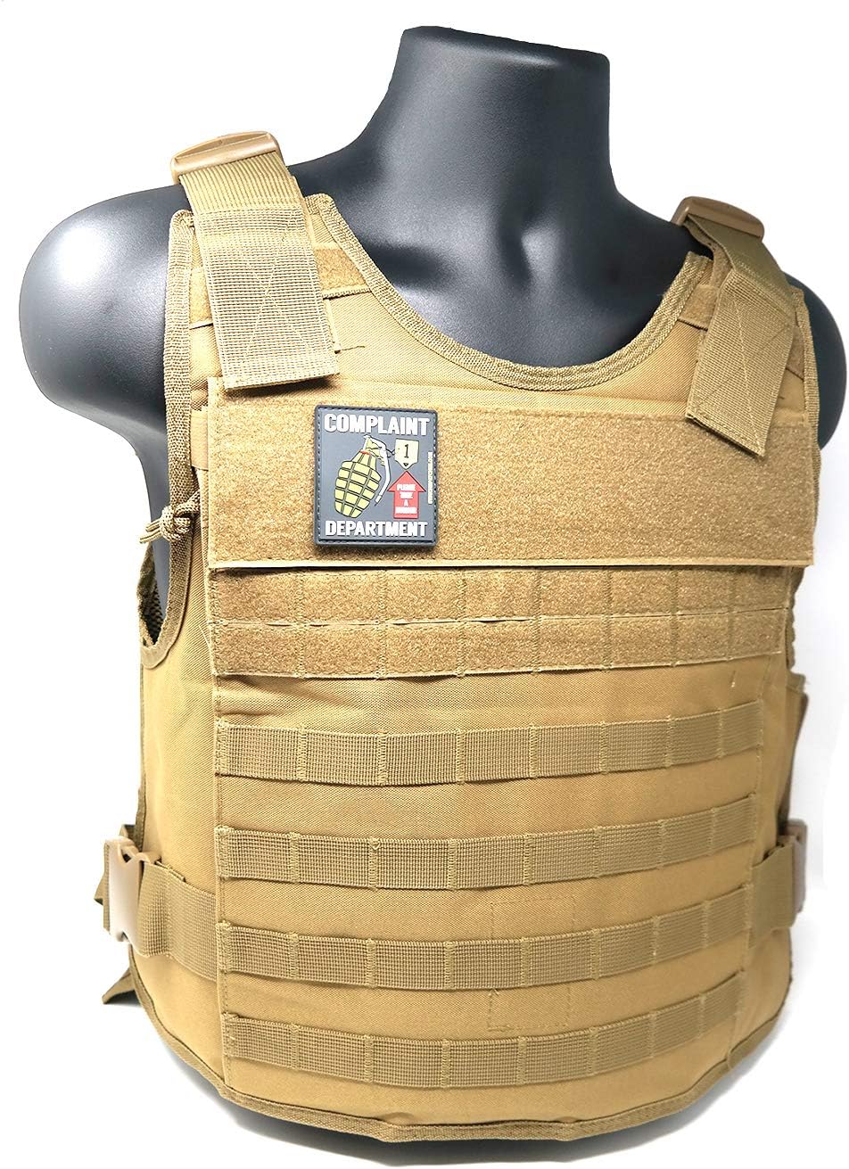 Pull Pin for Service | Complaint Department | PVC Tactical Patch | Funny Morale Patch