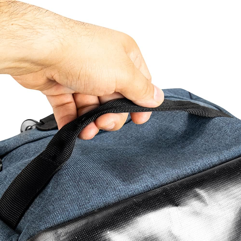 Skunk Hybrid Backpack/Duffle - Smell Proof - Weather Resistant - With Combo Lock US PATENT NUMBER : D819327