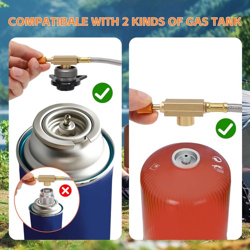 Portable Camping Gas Stove 11800W Wind Proof Foldable Camping Stove Backpacking Stove for Outdoor Hiking Picnic