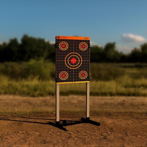 KNINE OUTDOORS Shooting Paper Targets for Shooting Range, 12x18 inch, Bulk for Hunting, Handguns, Pistols, Rifles, Axis Design (25 Pack)
