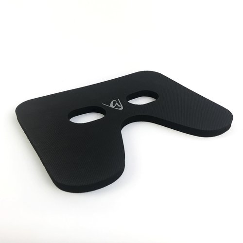 Godfrey Ergo Grip Rowing Machine Seat Cushion – 12mm Non-Slip Neoprene Rower Pad for Concept 2, Water Rower & Recline Bikes (Black)