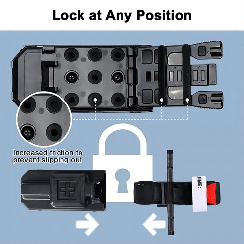 Locking Clip Tourniquet Holder, Belt Clip Pouch for Universal Molle System, Belt Mount Lock Clip Pouch Compatible with G-E-N 7 and Older Models