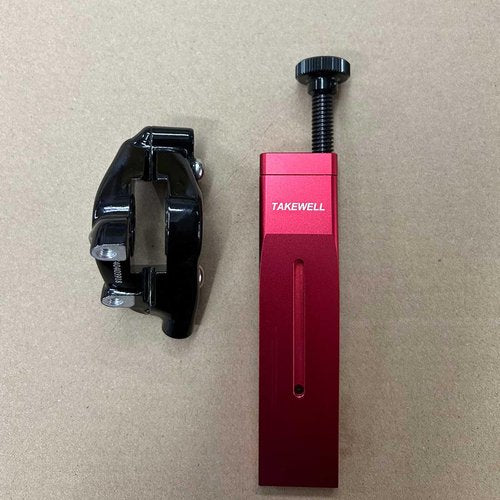 takewell Piston Press Tool for SRAM Brake Caliper, Bike Hydraulic Disc Brake Caliper Piston Wrench Tool, Brake Caliper Accessories, Red, New Version.