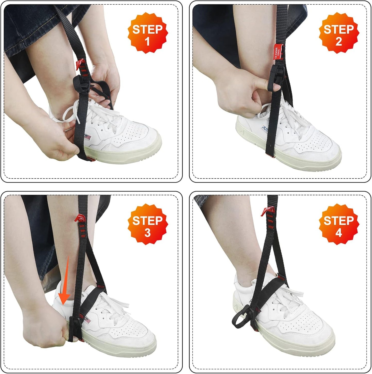 NewDoar Foot Ascender Loop for Climbing Tree Arborist