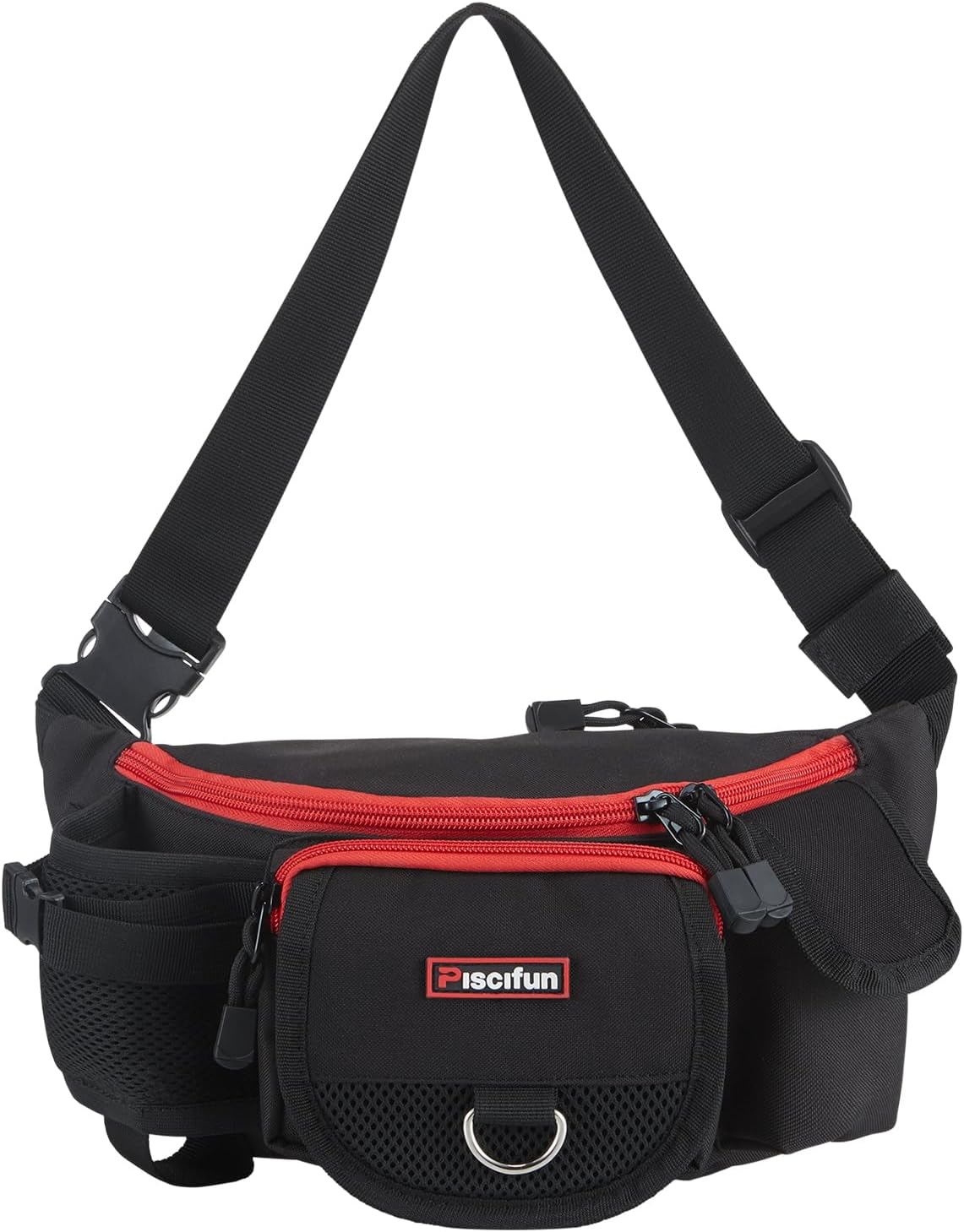 Piscifun Fishing Fanny Tackle Bag with Adjustable Waist Strap, Small Fishing Bag
