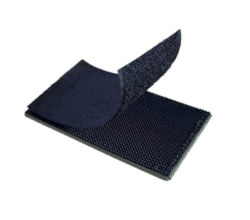 2x3.5 Reflective Special Alternative US USA American Flag Tactical Patches Hook-Fastener Backing (1 Left + 1 Right (Black-Yellow)