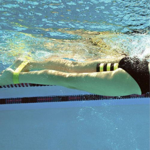 LJHYSD Rubber Ankle Strap for Swimming Swim Band for Legs Resistance Exercise Strength Swimming Training Equipment Accessories Exercise Bands for Women & Men, 3pcs
