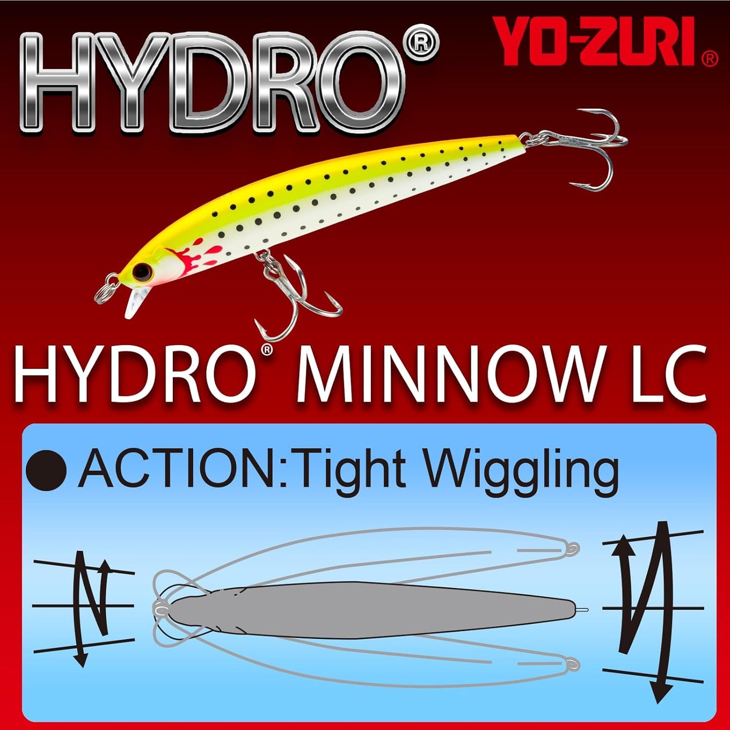 YO-ZURI ソルトルアー ハイドロミノー LC フローティング 150mm/170mm 重心移動