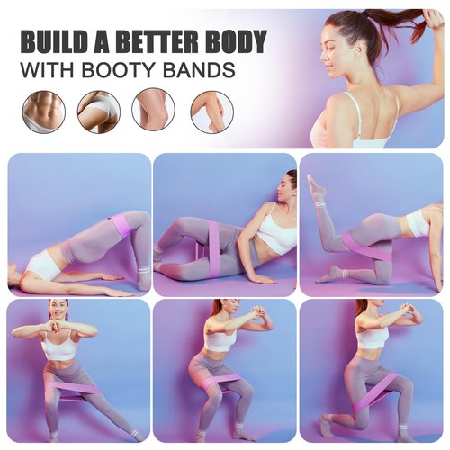 Thigh Trainer, Resistance Loop Exercise Bands, Exercise Equipment for Home Fitness, Leg Muscle Toning ,Pelvic Floor Muscle and Strength Training