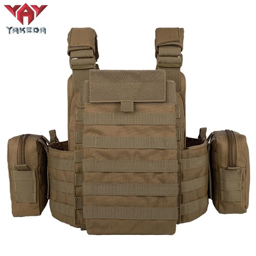 vAv YAKEDA Tactical Outdoor Vest Quick Release Adjustable Hunting Vest with PALS Molle System