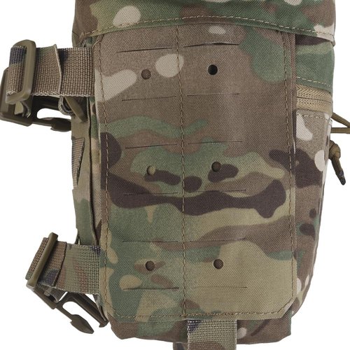 Tactical Expansion Pack Chest Bag,Large Capacity MOLLE Admin Pouch, Utility Chest Pouch for Placard Split Chest Rig