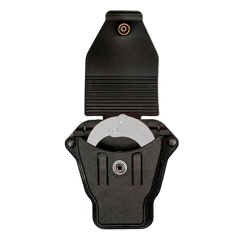 Hero's Pride Edge Handcuff Case - Removable Cover for Duty Belts Up to 2.25” Wide - Universal Fit with Dual Flexible Internal Clips - Lightweight Injection Molded Polymer