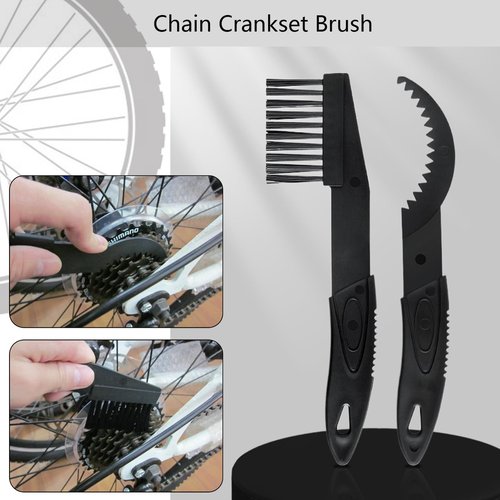 Bike Repair Tool Kit,Bicycle Tire Chain Repair Tool with Chain Breaker,Link Plier,Crank Puller Extractor,Bottom Bracket Remover,Spoke Wrench,Patches,Levers,Versatile Multitool,Clean Brush