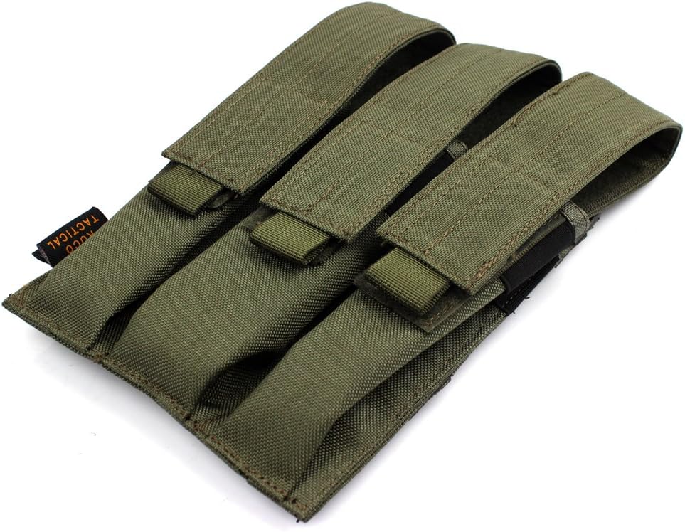 Tactical Molle Magazine Pouch, Kriss Tactical Pistol Triple Mag Pouch, Multi-use