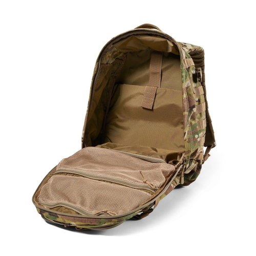 5.11 Tactical Backpack, RUSH 24 2.0 Military Survival Molle Back Pack with Laptop Compartment, 37L, Multicam, Style 56564ABR