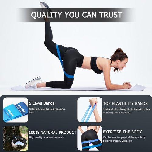 10 Pcs Professional Resistance Bands