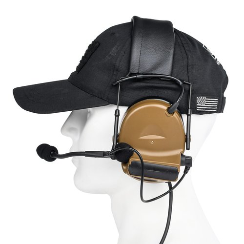 GLECTICAL Airsoft Headset Tactical Headset with Mic Wargame Radio communication Without Noise Cancellation Function for Airsoft and Hunting Sports…