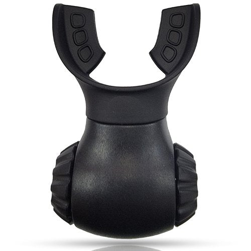 Oxyflow Exercise Trainer, Portable Respiratory Muscle Trainer with Adjustable Resistance, Exercise Device, Run Breathing Trainer, Muscle Trainer Exercise Device with Variable Settings (Night Black)